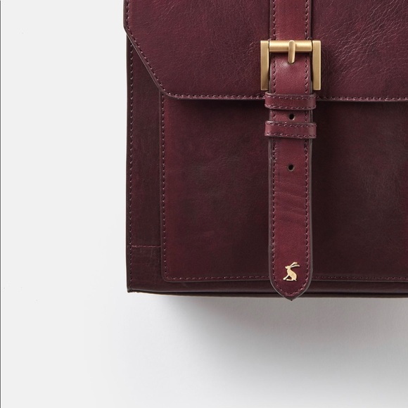 Joules Bags Nwt Joules Stratford Leather Cross Body Bag Poshmark